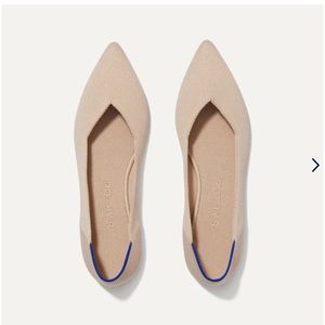 Rothy’s Ecru Flats in The Point - NEW